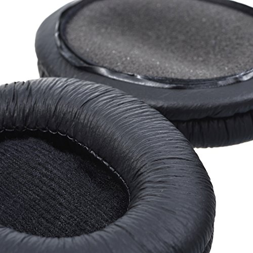 Cosmos ® 1 Pair Black Color Replacement Earpad Ear Pad Cushion for Sony MDR-7506 and MDR-V6 Headphones