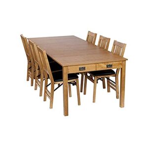 Stakmore Traditional Expanding Table Finish, Oak