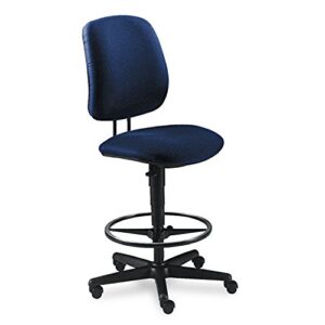 hon 7705ab90t 7700 series swivel task stool, blue