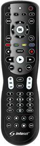 inteset 4-in-1 universal backlit ir learning remote for use with apple tv, xbox series x/s, roku, media center/kodi, nvidia shield, most streamers & other a/v devices