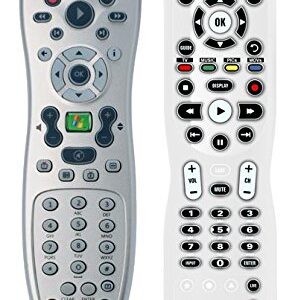 Inteset 4-in-1 Universal Backlit IR Learning Remote for use with Apple TV, Xbox Series X/S, Roku, Media Center/Kodi, Nvidia Shield, Most Streamers & Other A/V Devices