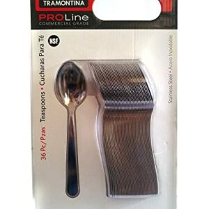 Tramontina Pro Line 36 Teaspoons Commercial Grade Stainless Steel (1, A)