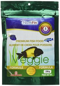 northfin veggie formula, 2 mm, sinking pellets, 250 g
