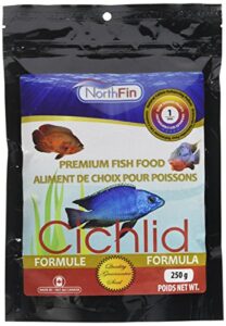 northfin cichlid pellets formula 1 mm sinking - 250 g - cichlid fish food - african cichlids food - premium tropical fish food - cichlid food pellets