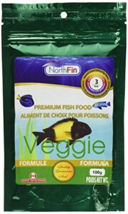 northfin veggie formula, 3 mm, sinking pellets, 100 g