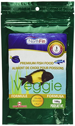 Northfin Veggie Formula, 3 mm, Sinking Pellets, 100 g