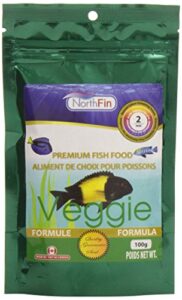 northfin veggie formula, 2 mm, sinking pellets, 100 g
