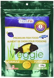 northfin veggie formula, 1 mm, sinking pellets, 250 g