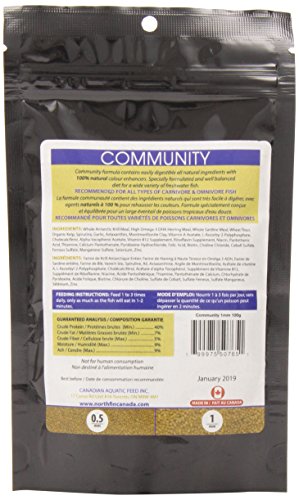 Northfin Community Formula, 1 mm Sinking Pellets, 100 g