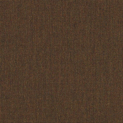 Sunbrella Awning/Marine 4618-0000 46'' Walnut Brown Tweed Fabric, Muted Black