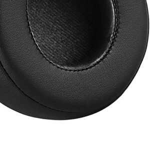 Geekria QuickFit Replacement Ear Pads for Monster Beats Pro Detox Headphones Ear Cushions, Headset Earpads, Ear Cups Repair Parts (Black)