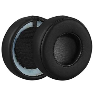 Geekria QuickFit Replacement Ear Pads for Monster Beats Pro Detox Headphones Ear Cushions, Headset Earpads, Ear Cups Repair Parts (Black)