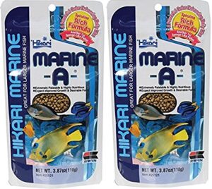 hikari marine pellets for pets, 3.87-ounce (2 pack)
