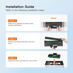 E-Z Ink (TM Compatible Toner Cartridge Replacement for Samsung MLT-D101S 101S MLTD101S to use with ML-2166W ML-2160 ML-2165 SCX-3405W ML-2165W SCX-3405FW SCX-3400 SCX-3401FH SF-760P Printer (1 Black)