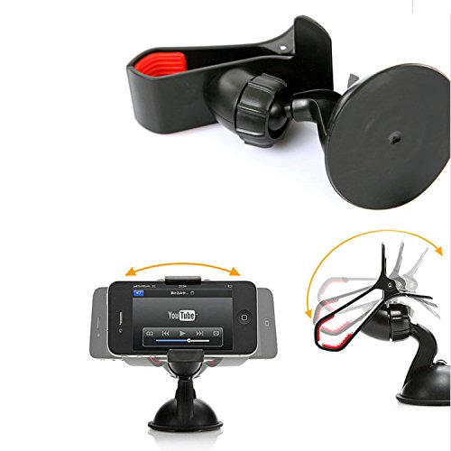 Cell Phone Car Holder Mount for Windshield and Dashboard