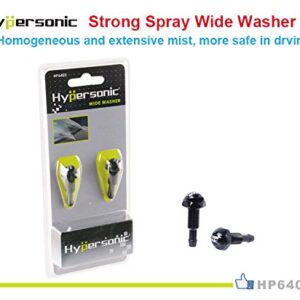 Hypersonic Universal Car Windshield Washer Sprayer 2Pcs Vehicle Nozzle