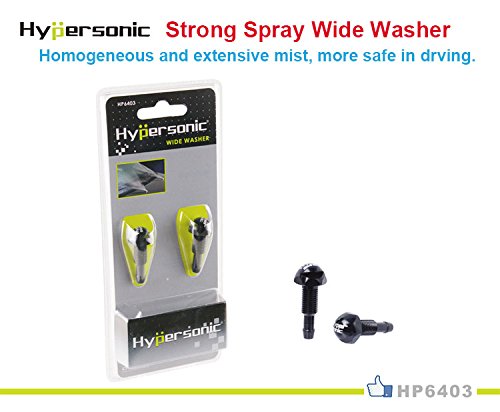 Hypersonic Universal Car Windshield Washer Sprayer 2Pcs Vehicle Nozzle