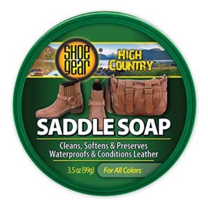 shoe gear high country saddle soap 3.5oz