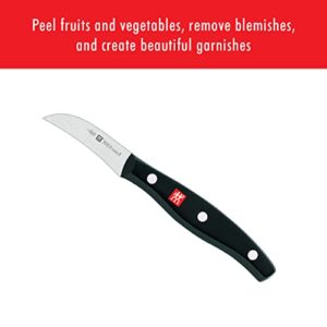 ZWILLING Twin Signature 2.75-inch Bird's Beak Peeling German Knife, Razor-Sharp, Made in Company-Owned German Factory with Special Formula Steel perfected for almost 300 Years, Dishwasher Safe