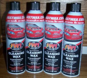 fw1 wash and wax with carnauba by fast wax (4 pack) with microfiber towels and can gun spray attachment included