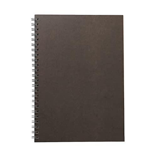 MUJI Double Ring Notebook A5 7mm Rule 48sheets, Pack of 5 (15040155)