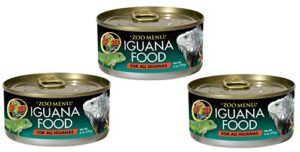 adult iguana food in cans/wet [set of 3]