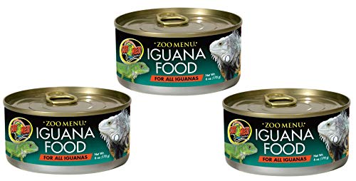 Adult Iguana Food in Cans/Wet [Set of 3]