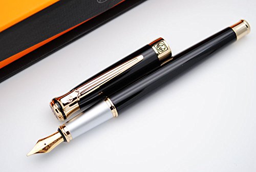 Picasso 903 Sweden Flower King Fountain Pen Original Box (Black)