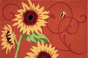 jellybean rug - sunflower solstice