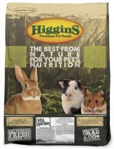 higgins 466008 vita garden rabbit food pellets 22 lbs