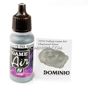 Vallejo Game Air Chainmail Silver Paint