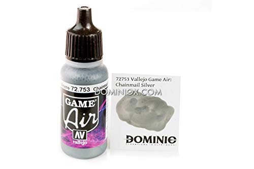 Vallejo Game Air Chainmail Silver Paint