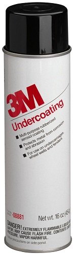 3M 08881 6 Pack 16 oz. UnderCoating, Black