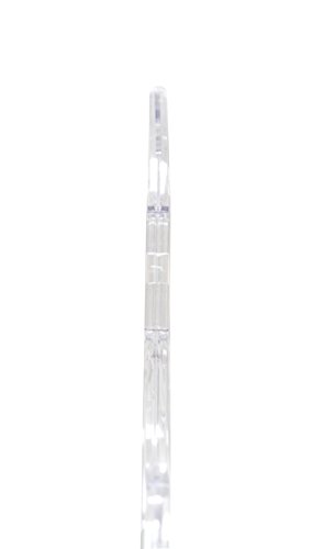 NAHANCO 507 Plastic Dress Hanger, Medium Weight, 17", Clear (Pack of 100)