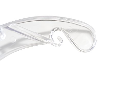 NAHANCO 507 Plastic Dress Hanger, Medium Weight, 17", Clear (Pack of 100)