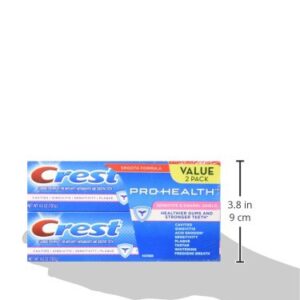 Crest Pro-Health Sensitive & Enamel Shield Toothpaste, 4.6 Ounce (Pack of 2)