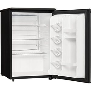 Danby Designer 2.6 Cubic Feet Compact Refrigerator (DAR026A1BDD-3), Black