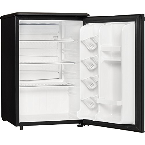 Danby Designer 2.6 Cubic Feet Compact Refrigerator (DAR026A1BDD-3), Black
