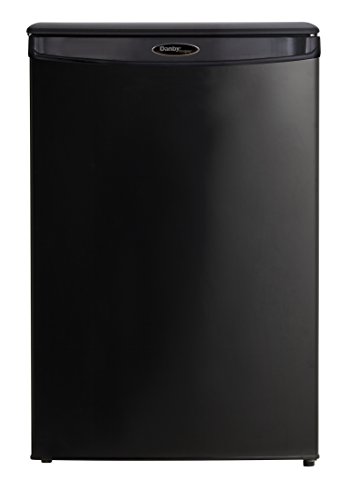 Danby Designer 2.6 Cubic Feet Compact Refrigerator (DAR026A1BDD-3), Black