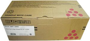 ricoh 407541 toner cartridge (magenta) in retail packaging ric407541