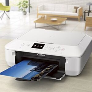 CANON PIXMA MG5620 WIRELESS ALL-IN-ONE COLOR CLOUD Printer with Scanner, Copier and AirPrint(TM) Compatible, White (Tablet Ready)