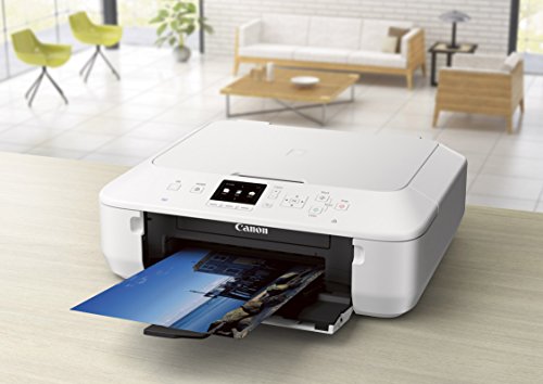 CANON PIXMA MG5620 WIRELESS ALL-IN-ONE COLOR CLOUD Printer with Scanner, Copier and AirPrint(TM) Compatible, White (Tablet Ready)