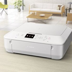 CANON PIXMA MG5620 WIRELESS ALL-IN-ONE COLOR CLOUD Printer with Scanner, Copier and AirPrint(TM) Compatible, White (Tablet Ready)