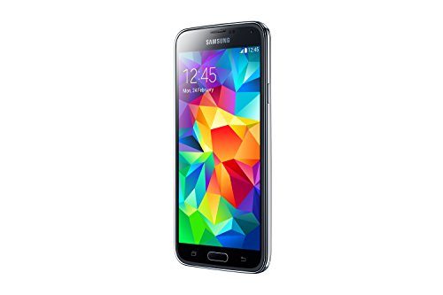 Samsung G900F Galaxy S5 - Factory Unlocked Phone - Retail Packaging (Charcoal Black)