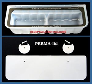 bag-it & perma-lid combo for littermaid receptacles - an end to buying!