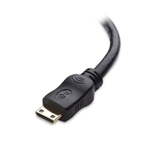 Cable Matters 2-Pack Mini HDMI to HDMI Adapter (HDMI to Mini HDMI Adapter) 6 Inches with 4K and HDR Support for Raspberry Pi Zero and More