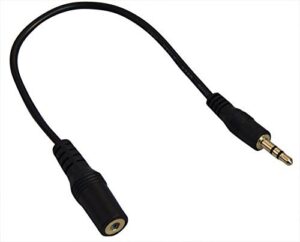 ycs basics 3.5mm smartphone trrs headset to trs headphones adapter (removes the microphone channel)