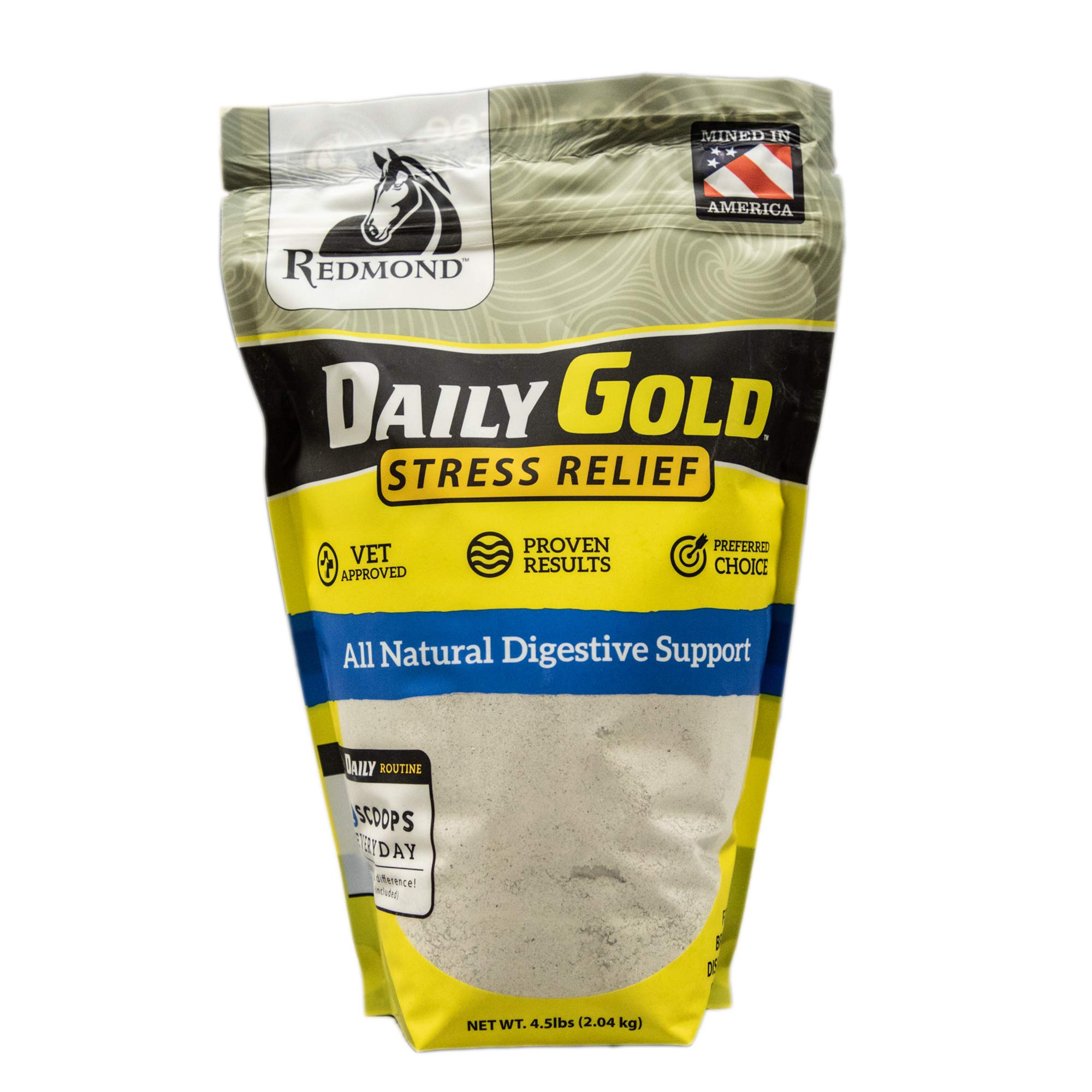 Daily Gold Stress Relief – Natural Digestive and Ulcer Supplement for Horses