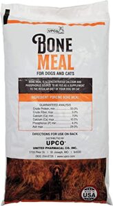 upco bone meal supplement for dogs and cats (1lb bag)