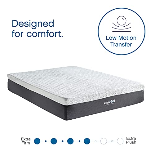 Classic Brands Cool Gel Ventilated Memory Foam 12-Inch Mattress | CertiPUR-US Certified | Bed-in-a-Box, King